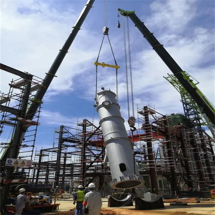 沅江大件高空吊装